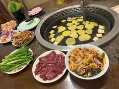 -全有福烙锅店小院