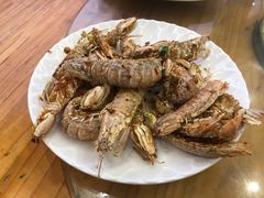 椒盐皮皮虾-七鲜渔港美食餐厅(巽寮湾海景店)