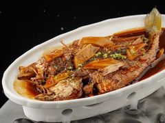 深海黄鱼年糕-径山十八道·风味民间菜(杭州总店)
