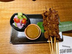 沙茶牛肉串-仓库南洋海鲜小排档(柳河路店)