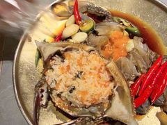 -草家酱蟹炭火烤肉店(珲春南路一店)