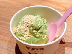 石烧抹茶冰淇淋-烧肉达人•炭火烧肉(新天地店)