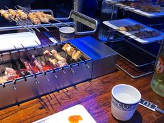自助取餐区-三个蒙古大叔羊肉串(大宁店)