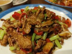 小炒新疆牛肉-天山醉美·新疆餐厅(富华里店)