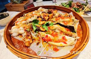 Three-color Steamed Boneless Fish