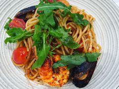 罗勒番茄海鲜面-théATRE茶聚场·餐厅(环球金融中心店)