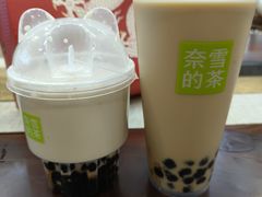 香水金色山脉珍珠奶茶-奈雪的茶(松江万达店)