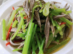黑腐竹拌西芹-华阳柴火鸡