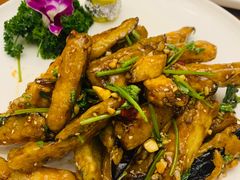 脆皮茄子-三泉海中鲜海鲜加工零售广场(幸福时代店)