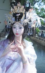 -苏州窝边小草摄影·汉服妆造跟拍(拙政园店)