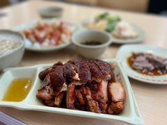 烧鸭拼叉烧饭-百家鸡味馆(清泰店)