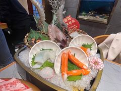 海鲜拼盘-油花·和牛寿喜烧·放题自助(市南银座店)