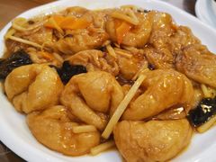 油面筯烧素三鲜-灵福缘私房菜·农家菜(拈花湾·灵山大佛必推店)