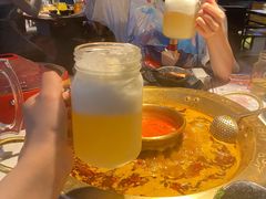 奶盖啤酒-哥老官重庆美蛙鱼头(龙湖杭州金沙天街店)