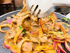 -燚店·铁板鱼蛙·烤肉·烤串(北新桥店)