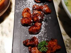 雪花糖醋里脊-绿茶餐厅(乐峰广场店)