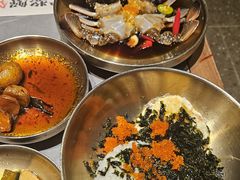 -草家酱蟹炭火烤肉店(珲春南路一店)