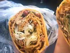 双仁双蛋咸菜煎饼-山东傻大粗粮煎饼(牛街店)