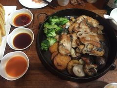 素颜烤鱼-院落创意菜