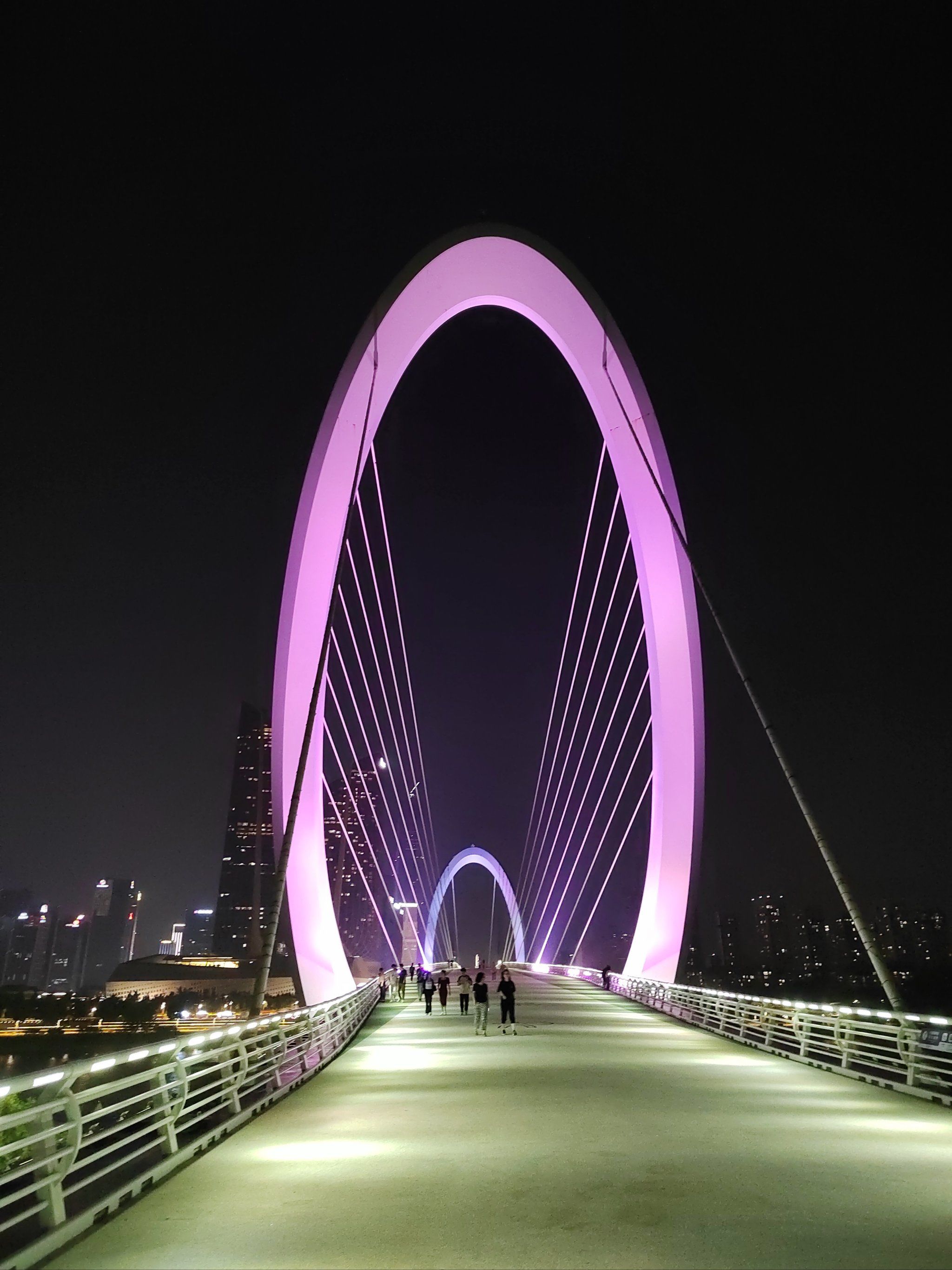 周末的南京眼夜景