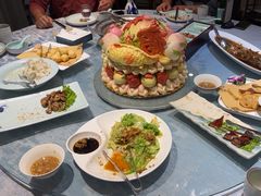 -海派美食·家宴海鲜青岛菜·石锅鲽鱼头(东方城店)