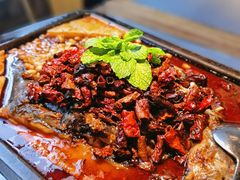 -探鱼·鲜青椒爽麻烤鱼(虎门天虹店)