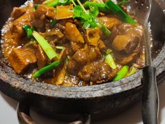嘉积鸭腐竹木耳杂锦砂锅汤煲-采悦轩中餐厅·粤菜·海南菜(神州半岛喜来登度假酒店)