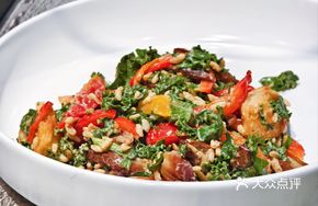 Kale and Mixed Mushroom Salad