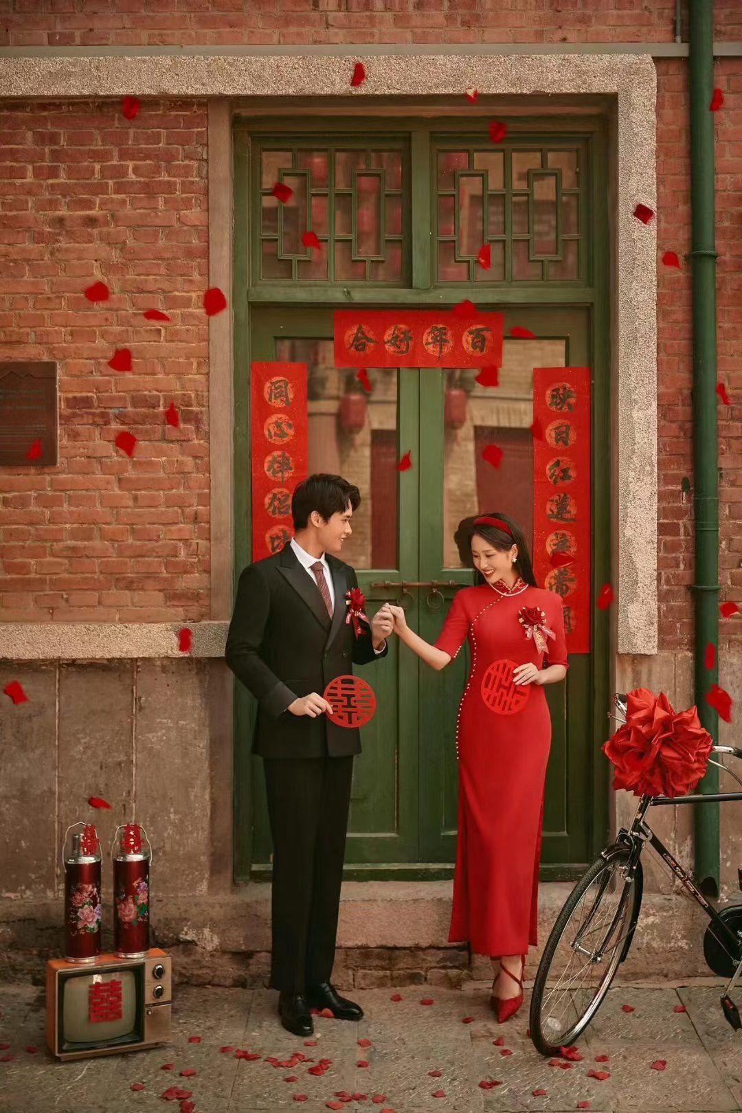 复古婚纱照艾特婚纱