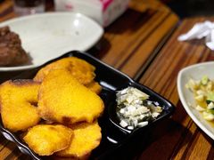 -老红桥炸灌肠牛肚锅烧烤(定福庄店)