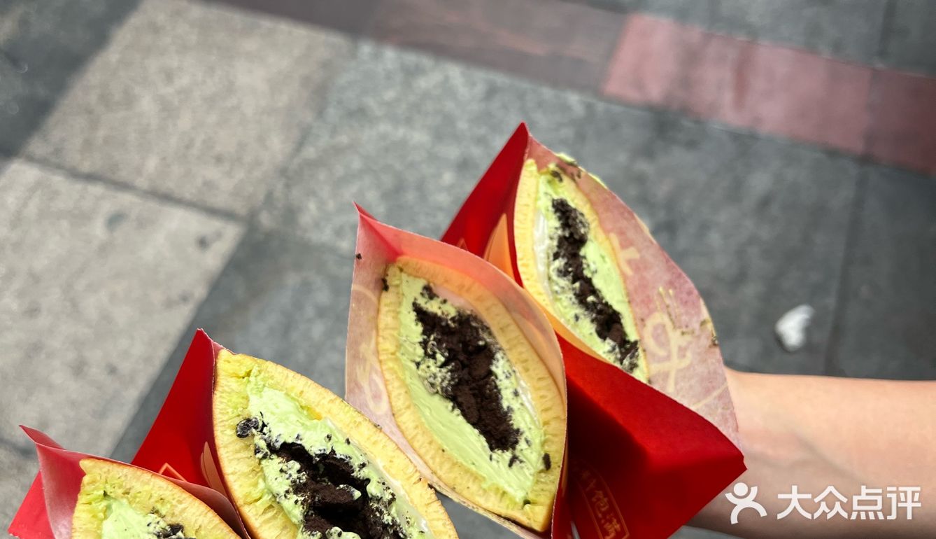 不愧是龙洞排队王！！美味的铜锣烧🥯！！