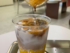 生椰芒果拿铁-DearCake 黛点心(花牌坊店)