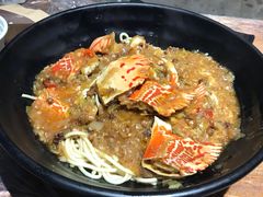 蟹脚热干面-沈记烧烤海鲜(江汉二路店)