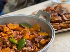-尕有炕锅烤羊肉