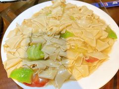 尖椒干豆腐-清真文铁家烧麦馆