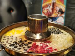 奶茶爆珠火锅冰粉-王家渡火锅店(棕榈泉店)