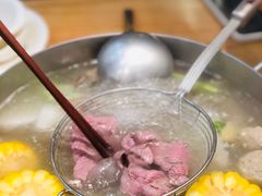 现切鲜嫩牛肉-为什么牛潮汕牛肉火锅(万胜广场店)