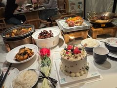 -绿茶餐厅(滨海万达广场店)
