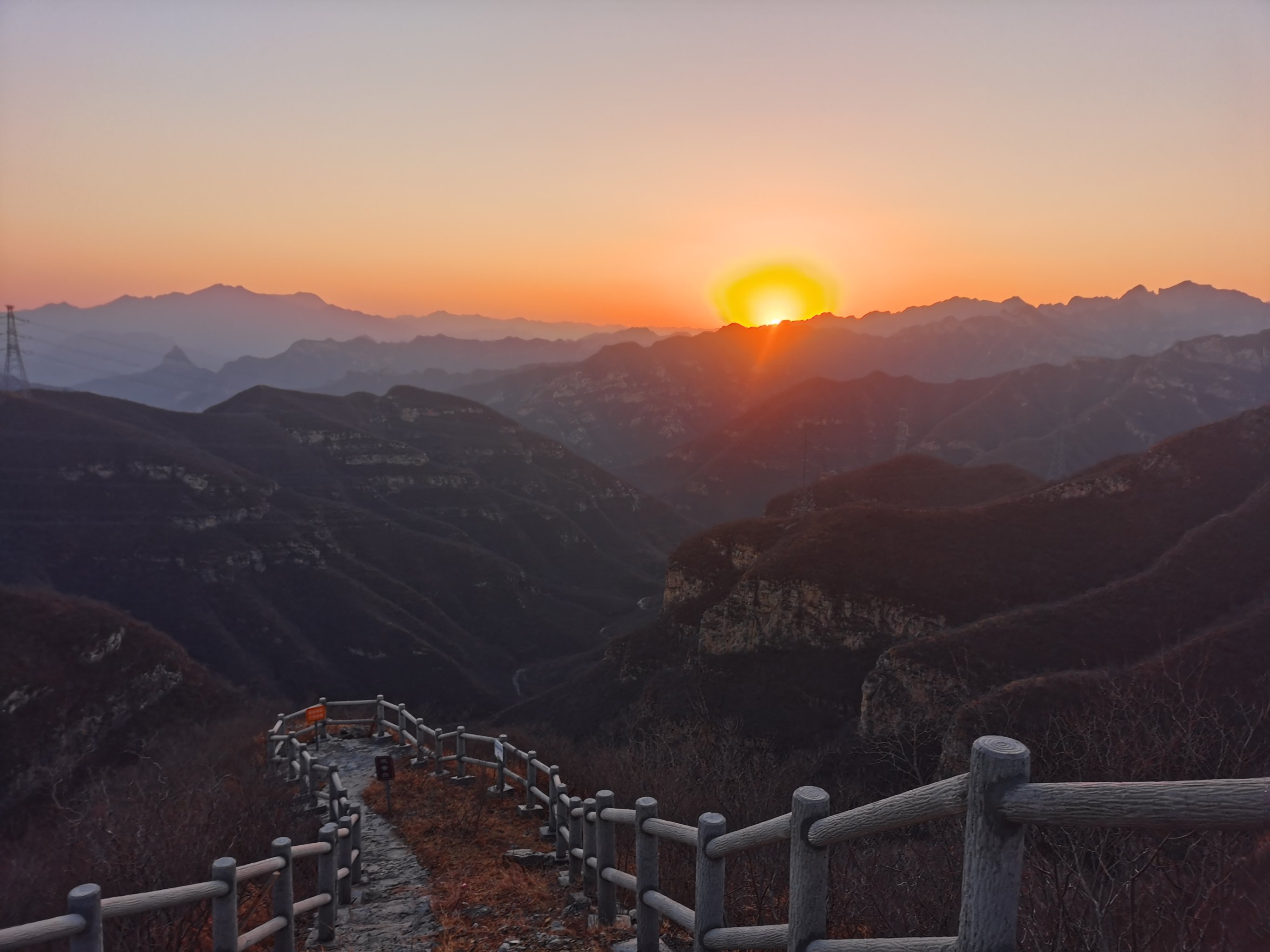 门头沟天门山风景区图片