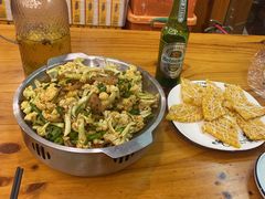干锅花菜-圣夜东北菜烧烤·夜宵·龙虾(胥江路店)