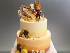 小猴子宝宝1周岁生日蛋糕-兔子妃私人定制蛋糕(城南花苑南区店)
