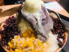 火山红豆牛奶冰-鲜芋仙(中环百联2店)