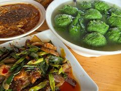 翡翠圆子汤-柏合黄记豆腐皮饭店