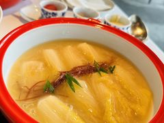瑶柱鸡汤娃娃菜-悦轩中餐厅·高空江景·杭州柏悦酒店