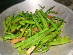 鲜蒸四季豆-绿茶餐厅(朝阳大悦城店)