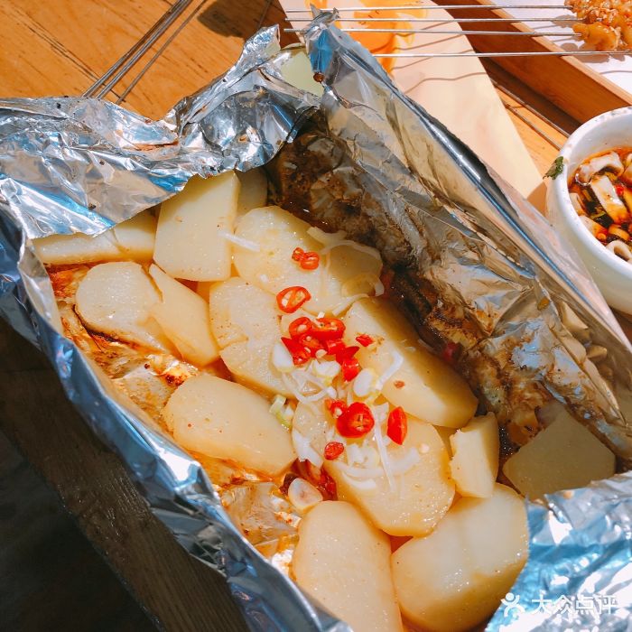 申记串道(三千院店)锡纸土豆片图片