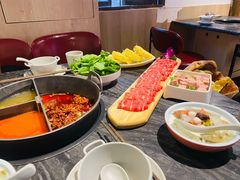 -热火朝天鲜切牛肉火锅(南强街巷店)