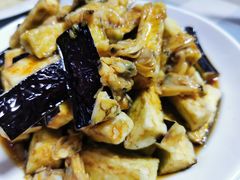 蛤蜊肉拌茄子-华春餐馆(鱼山路店)