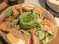 牛油果鲜虾芝士沙拉-一沙一城·岩烤牛扒(深圳首店)