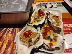 烤湛江生蚝-木屋烧烤(南新店)